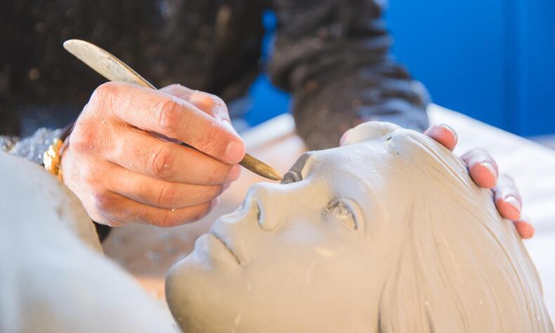 ロレンツォ・クインの彫刻