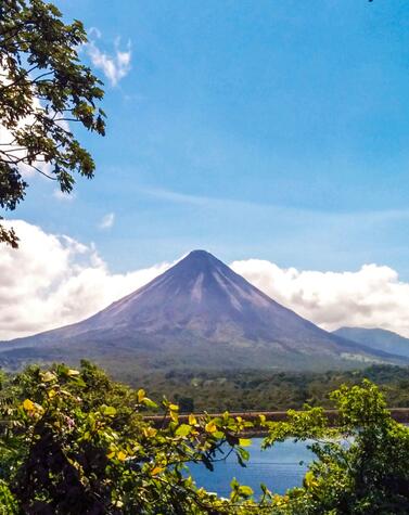 コスタリカ火山ルート