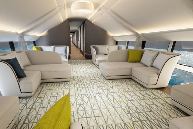 旅行豪華な飛行船北極点北極圏リモート北極点オーシャンスカイ。