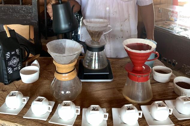 コロンビアのコーヒー生産地への旅。