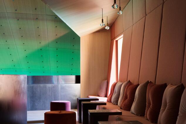 ノルウェーの水中レストラン。