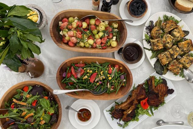 コターズ1920サファリキャンプのダイニング