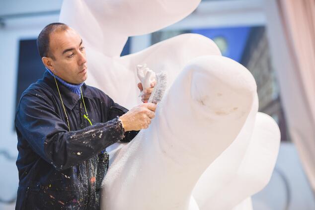 ロレンツォ・クインの彫刻