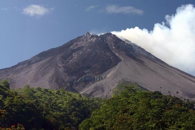 ムラピ山 インドネシアの火山