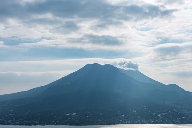 桜島火山