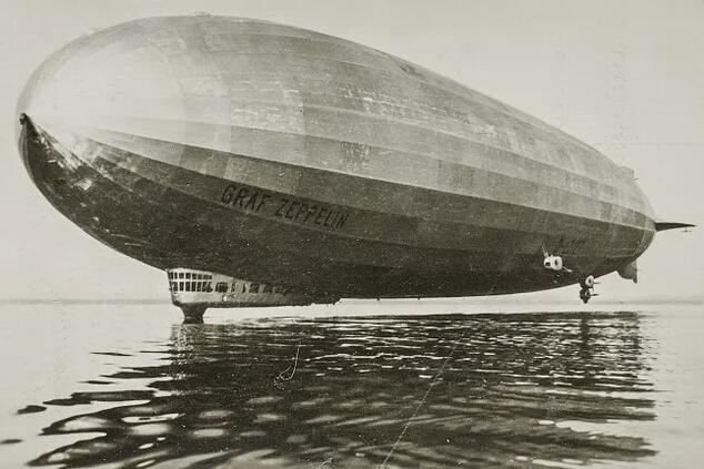 グラーフ・ツェッペリン号は20世紀初頭の飛行船でした。写真:Eth Bibliothek Zurich/Bilderstelle Lohse 写真チューリッヒ民族図書館/ビルダーシュテレ・ローゼ