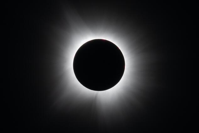 写真:NASA 日食