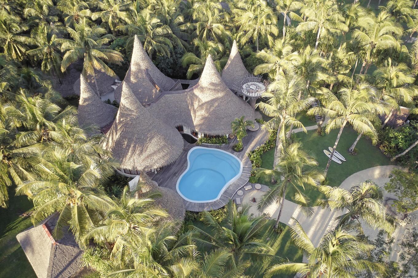 フィリピンのシアルガオ島、ネイパラド。