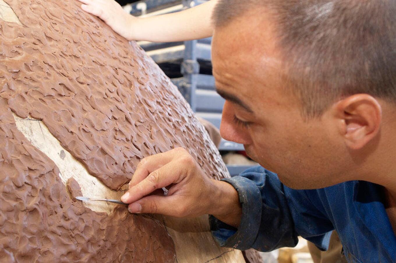 ロレンツォ・クインの彫刻