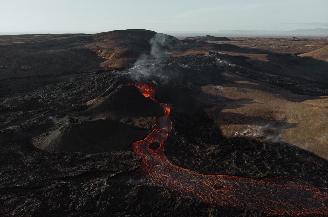 ファグラダルスフィヨール火山 アイスランド