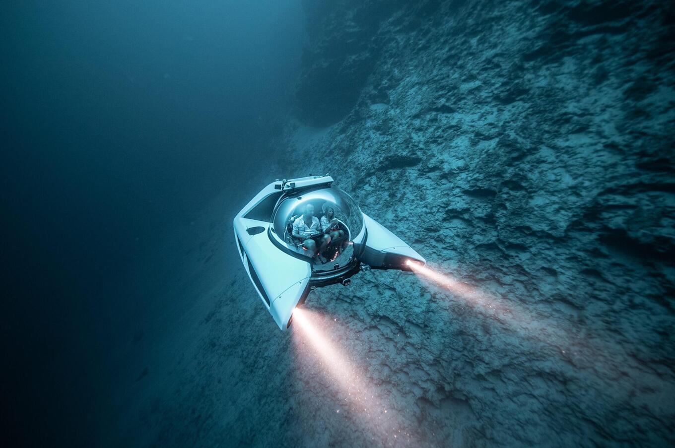 海底はまるで宇宙から撮影された画像のように見えることがあります。写真：Uボート・ワークス