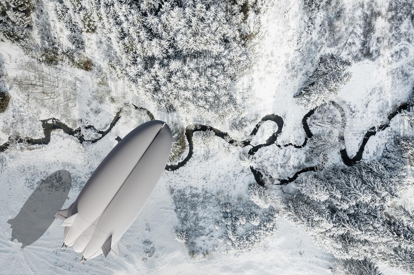 北極点飛行船の旅