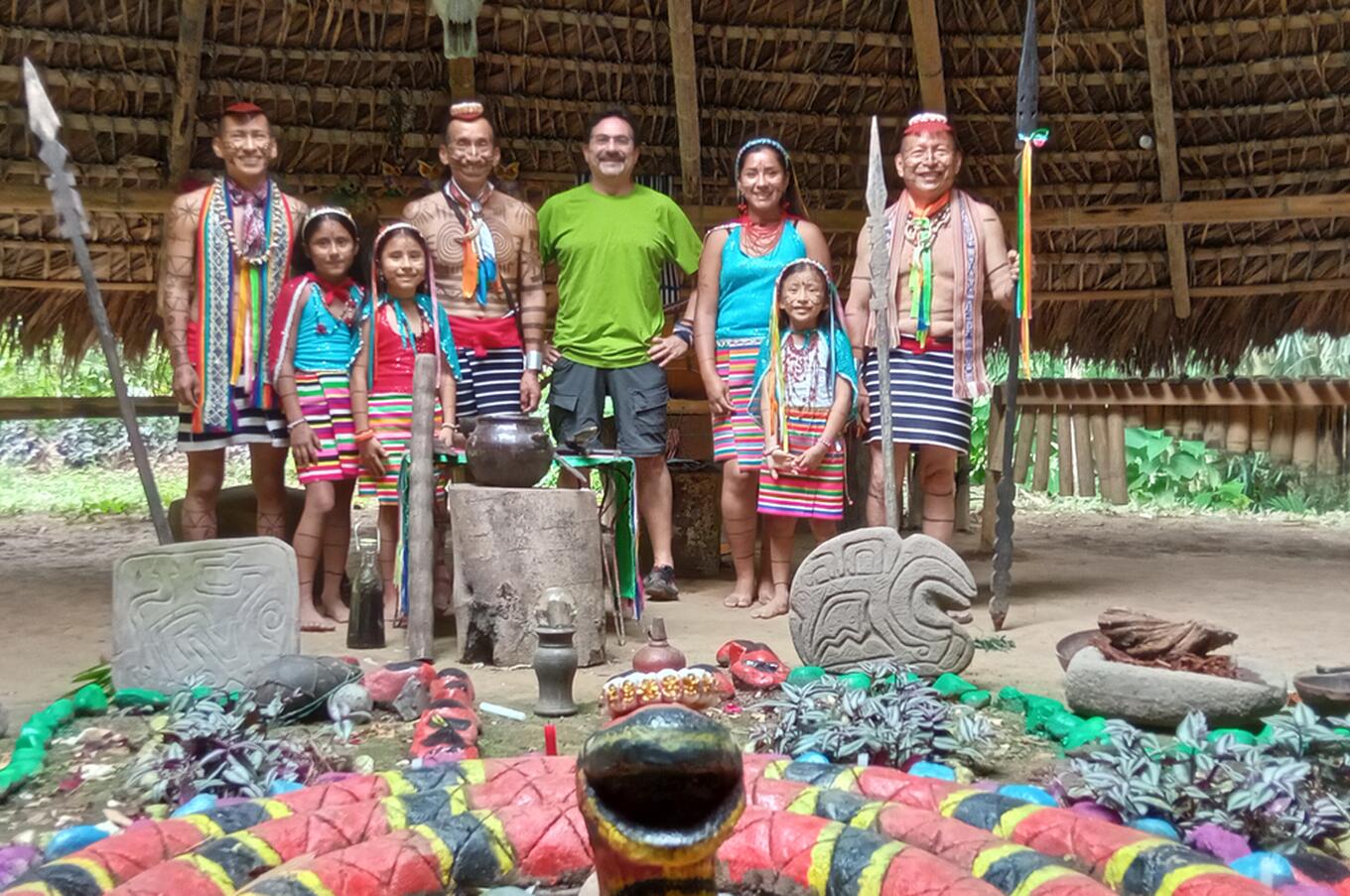 エクアドルでツァーチラ夫妻と