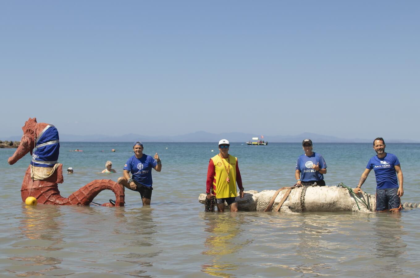 コスタリカのプンタ・レオナにある彫刻美術館。