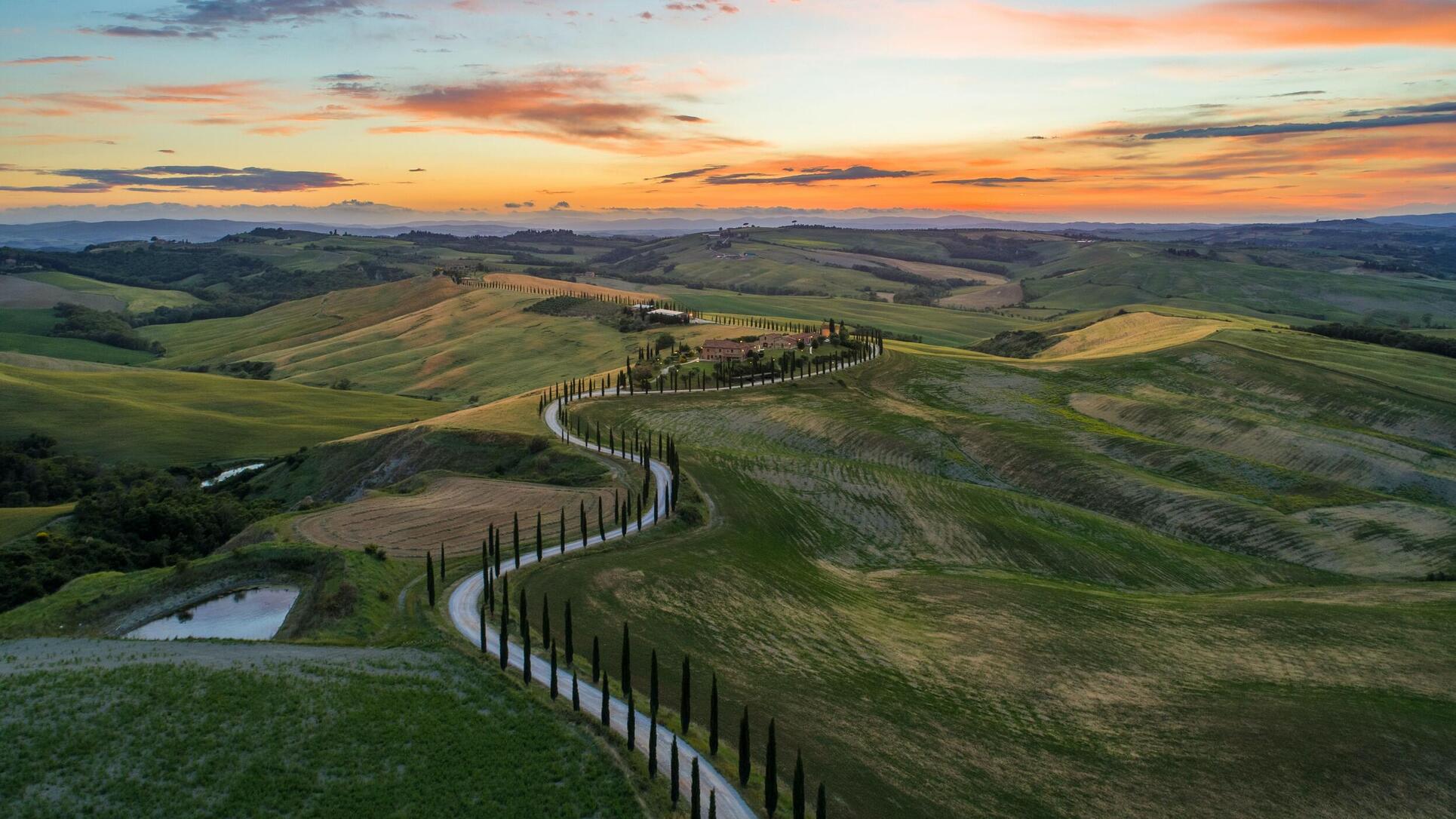 イタリア・グラン・トゥール。トスカーナ。