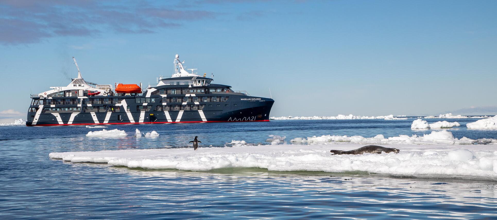 マゼラン・エクスプローラー・エアークルーズで行く南極クルーズ