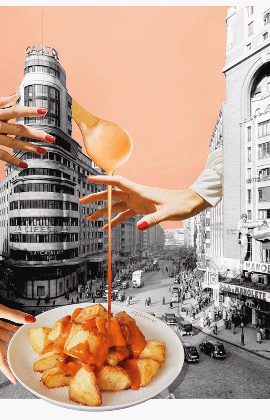 ピルファーラー・イラストレーター・コラージュ